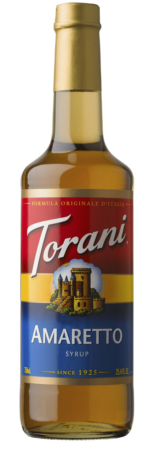 Torani Amaretto Syrup, 750ml - Java Estate Roastery