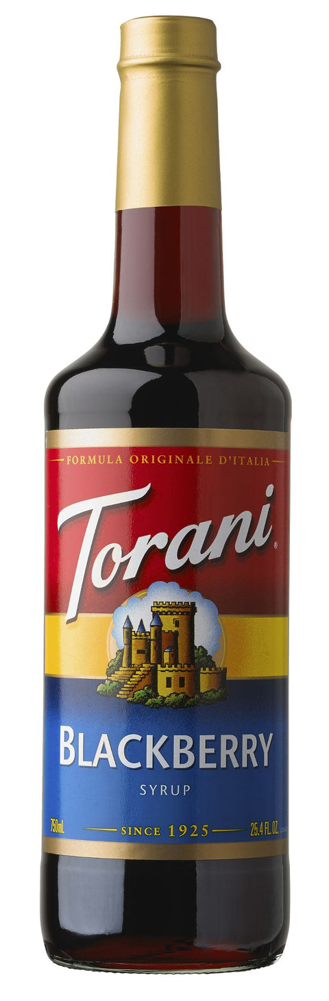 Torani Blackberry Syrup, 750ml - Java Estate Roastery