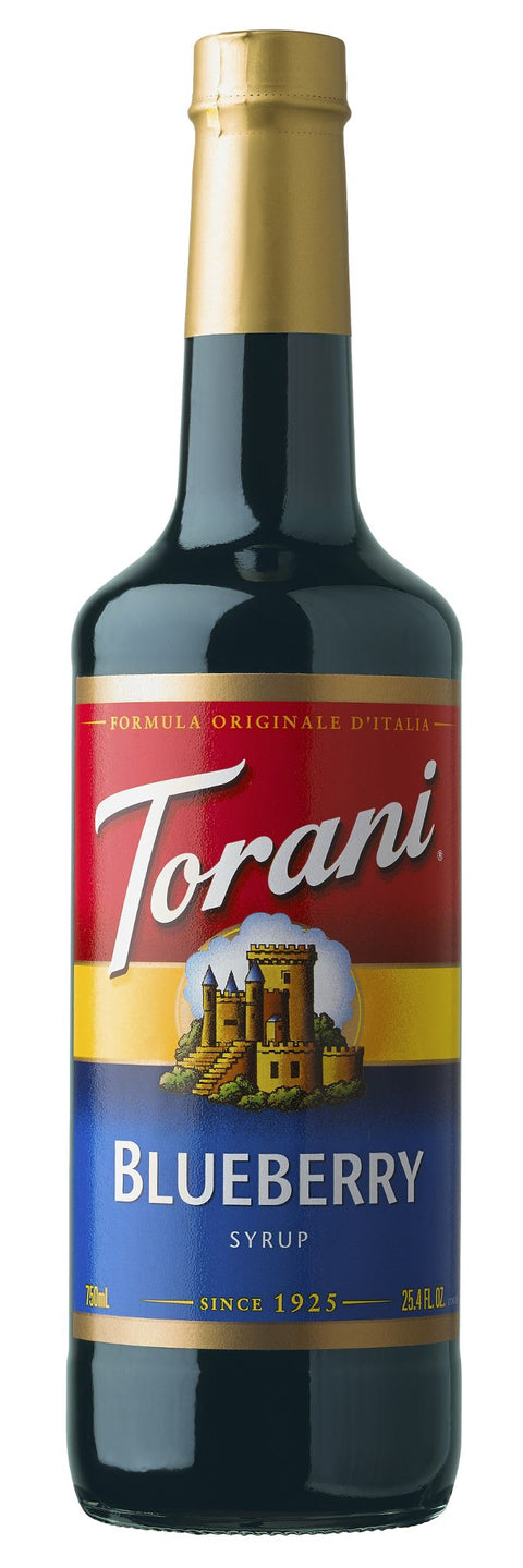 Torani Blueberry Syrup, 750ml - Java Estate Roastery