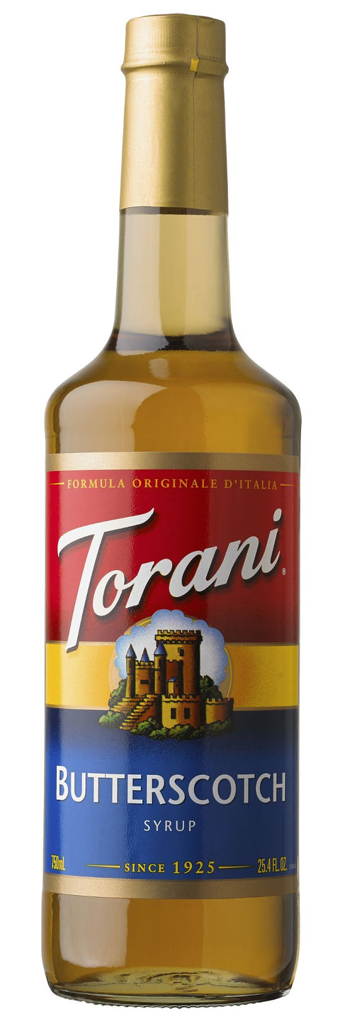Torani Butterscotch Syrup, 750ml - Java Estate Roastery