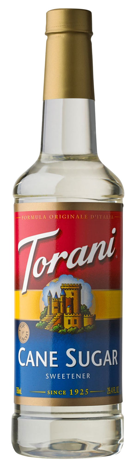Torani Cane Sugar Sweetener Syrup, 750ml - Java Estate Roastery