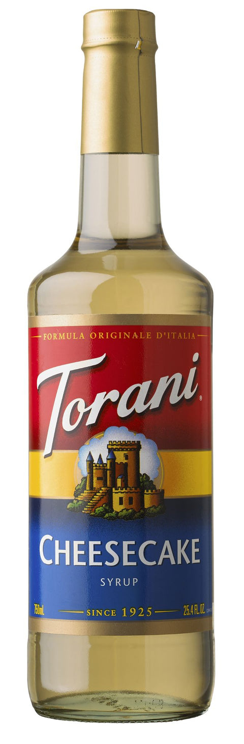 Torani Cheesecake Syrup, 750ml - Java Estate Roastery