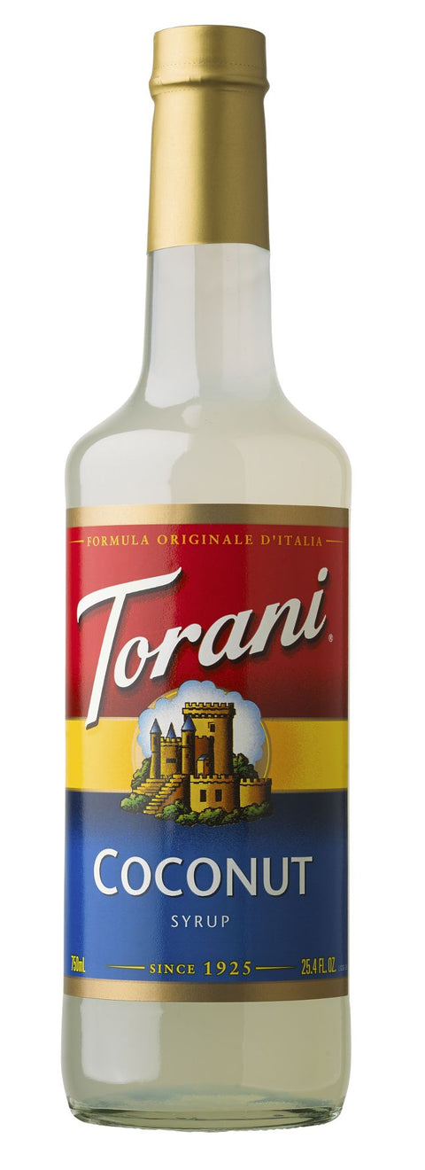 Torani Coconut Syrup, 750ml - Java Estate Roastery