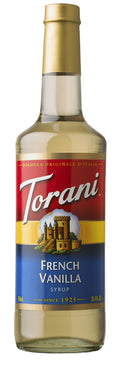 Torani French Vanilla Syrup, 750ml - Java Estate Roastery