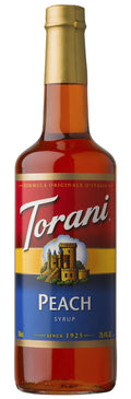 Torani Peach Syrup, 750ml - Java Estate Roastery