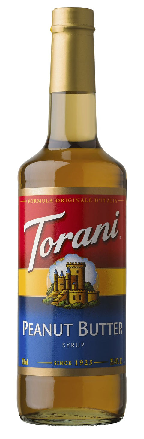 Torani Peanut Butter Syrup, 750ml - Java Estate Roastery
