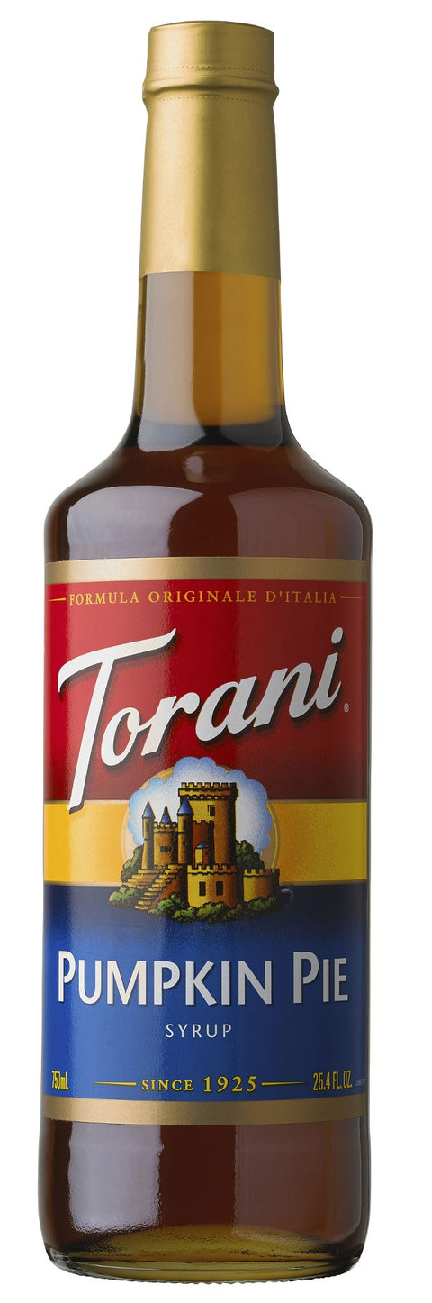 Torani Pumpkin Pie Syrup, 750ml - Java Estate Roastery