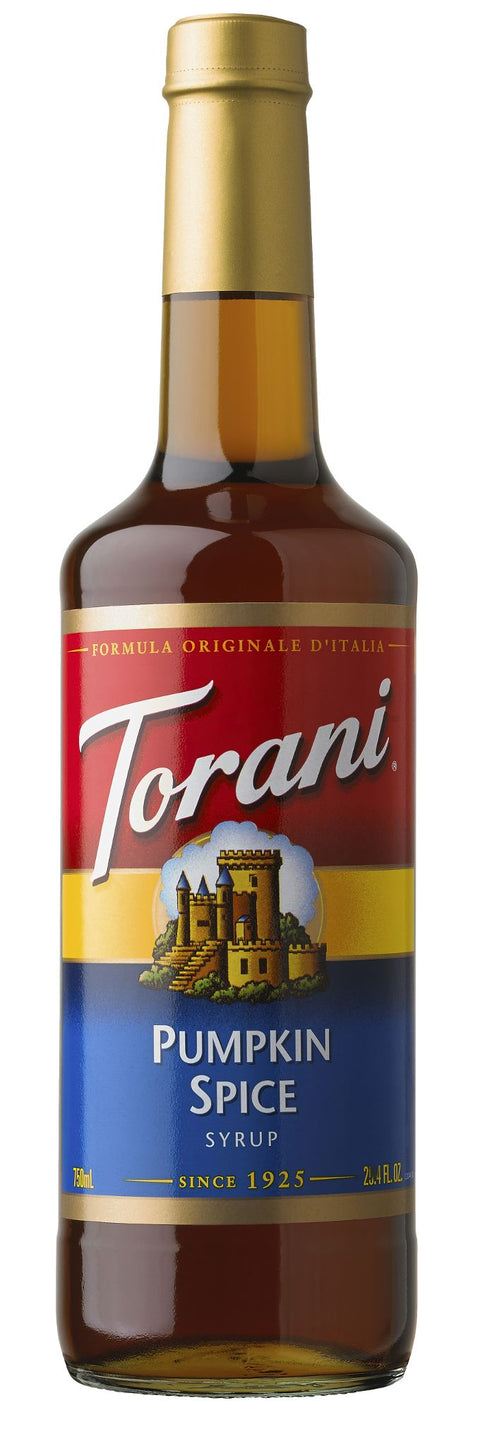Torani Pumpkin Spice Syrup, 750ml - Java Estate Roastery