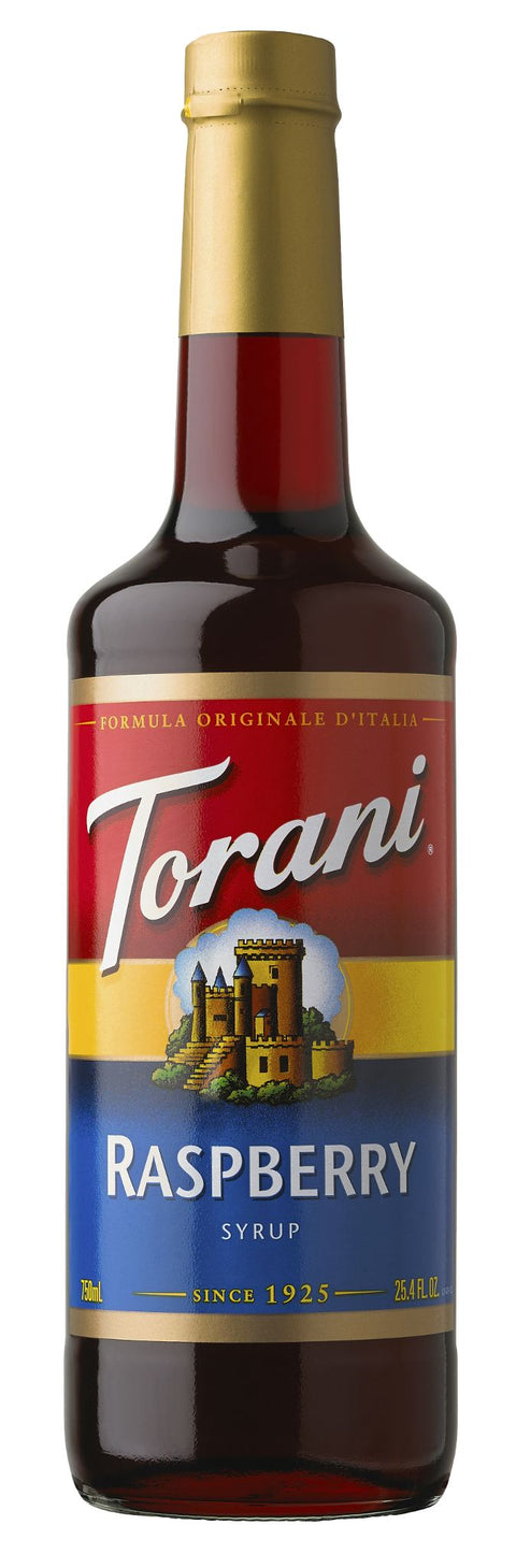 Torani Raspberry Syrup, 750ml - Java Estate Roastery