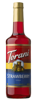 Torani Strawberry Syrup, 750ml - Java Estate Roastery