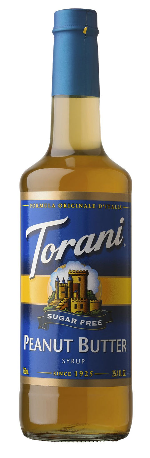 Torani Sugar Free Peanut Butter Syrup, 750ml - Java Estate Roastery