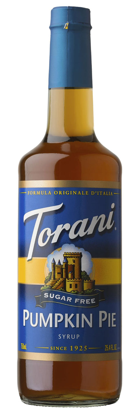 Torani Sugar Free Pumpkin Pie Syrup, 750ml - Java Estate Roastery