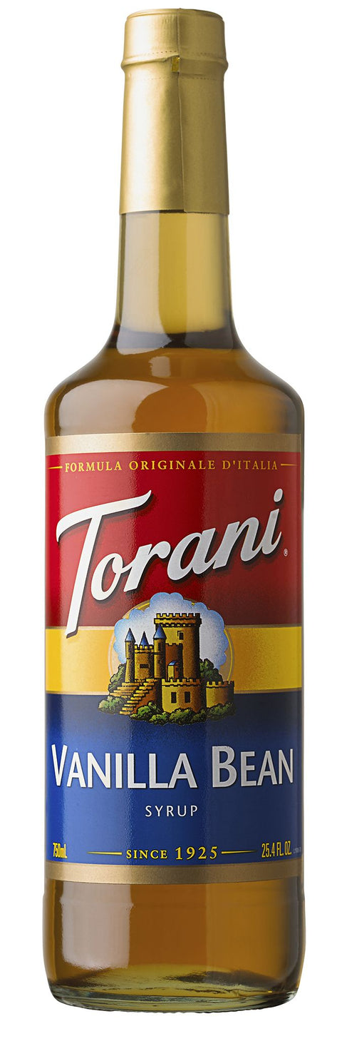 Torani Vanilla Bean Syrup, 750ml - Java Estate Roastery