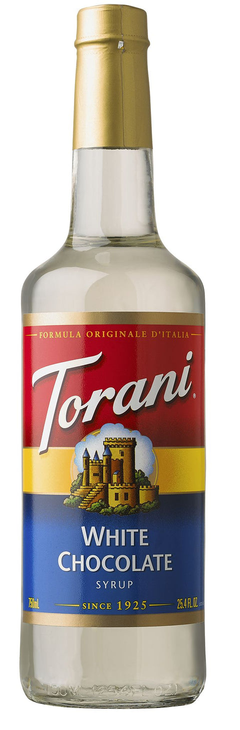 Torani White Chocolate Syrup, 750ml - Java Estate Roastery