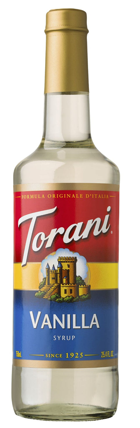 Torani Vanilla Syrup, 750ml - Java Estate Roastery