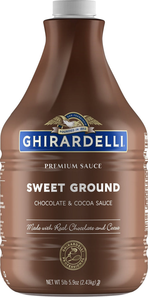 Ghirardelli Sweet Ground Chocolate Sauce, 64 oz - Java Estate Roastery