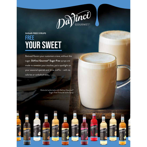 DaVinci Gourmet Sugar - Free Original Hazelnut Syrup, 750ml - Java Estate Roastery