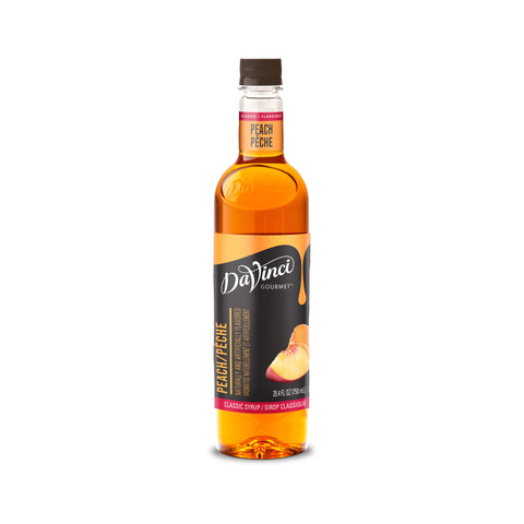 DaVinci Gourmet Classic Peach Syrup, 750ml - Java Estate Roastery