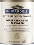 Ghirardelli Sweet Ground White Chocolate Powder, 3.12 lb Canister - Java Estate Roastery